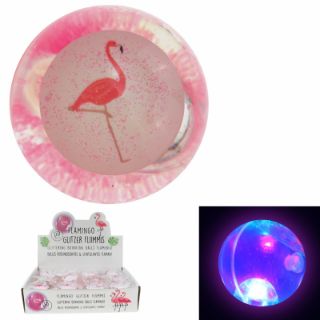 Obrázek z Míček plameňák LED 65mm (12) 